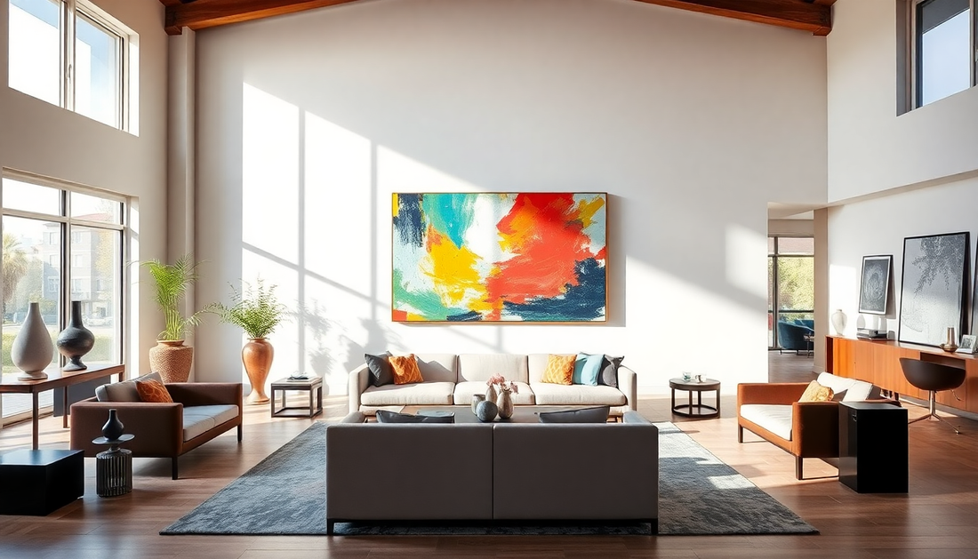Artful Living: How to Use Art as the Centerpiece of Your Decor