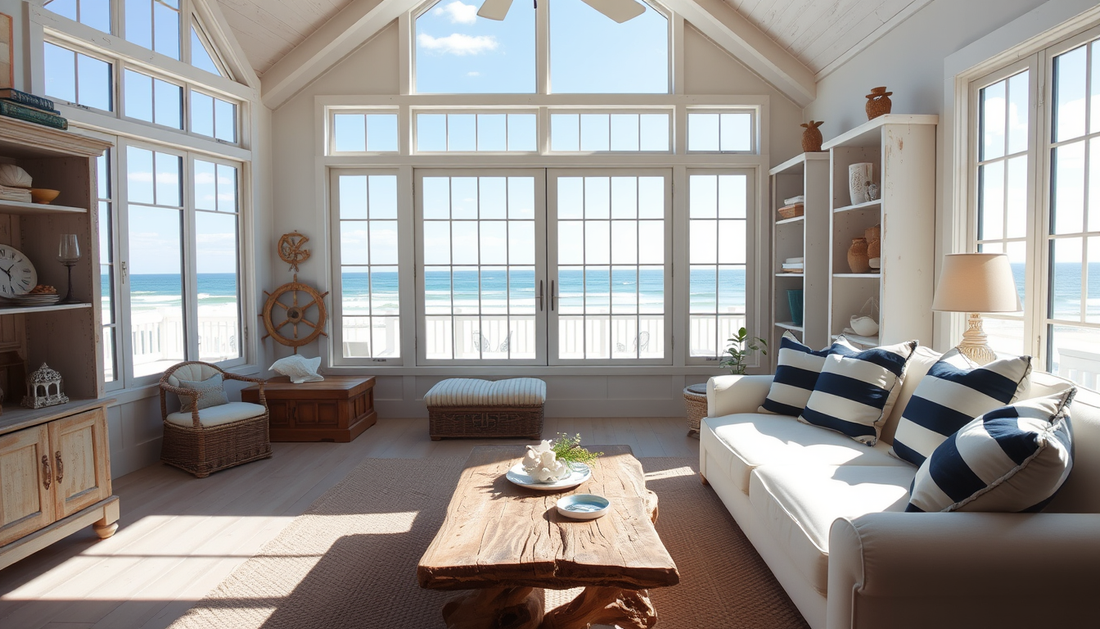 Coastal Chic: Bring the Beach to Your Home with Nautical Decor