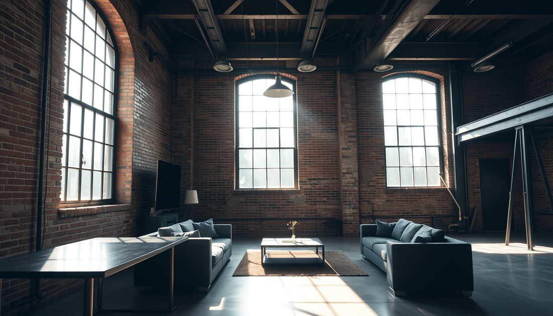 Urban Edge: Bring Raw Industrial Style to Your Home