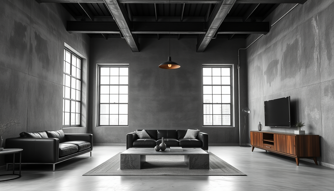 Metal Meets Minimal: Simple Yet Bold Industrial Decor Ideas