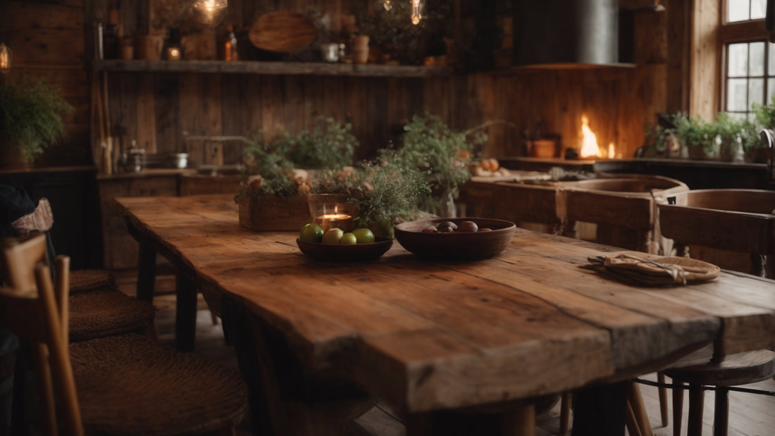 Rustic Charm: Embrace the Warmth of Natural Materials