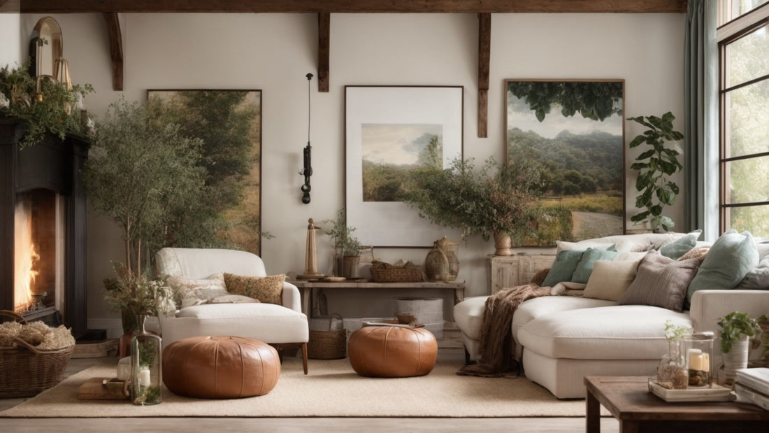 Transform Your Living Room with These Farmhouse Decor Tips