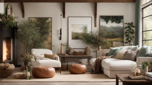 Transform Your Living Room with These Farmhouse Decor Tips