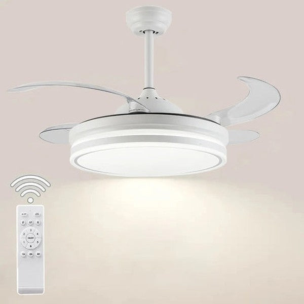 Modern Ceiling Fan Light LED Fan with Remote Control