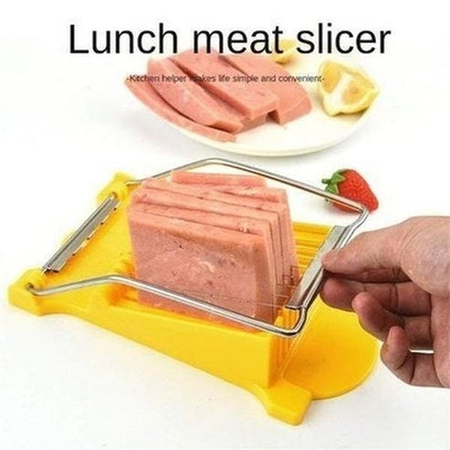 11-Slice Simple Manual Luncheon Meat Slicer