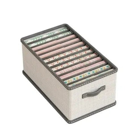 12-Grid PP Closet Clothes Organizer: Storage Solution for Wardrobe Essentials