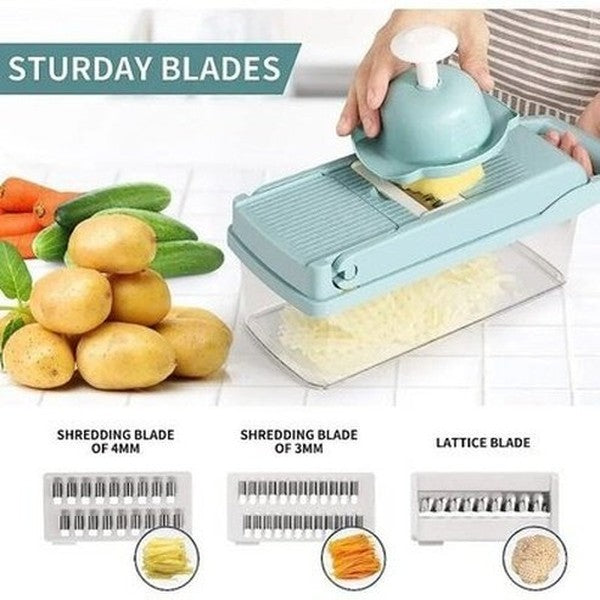 15 in 1 Multifunctional Vegetable Slicer Cutter