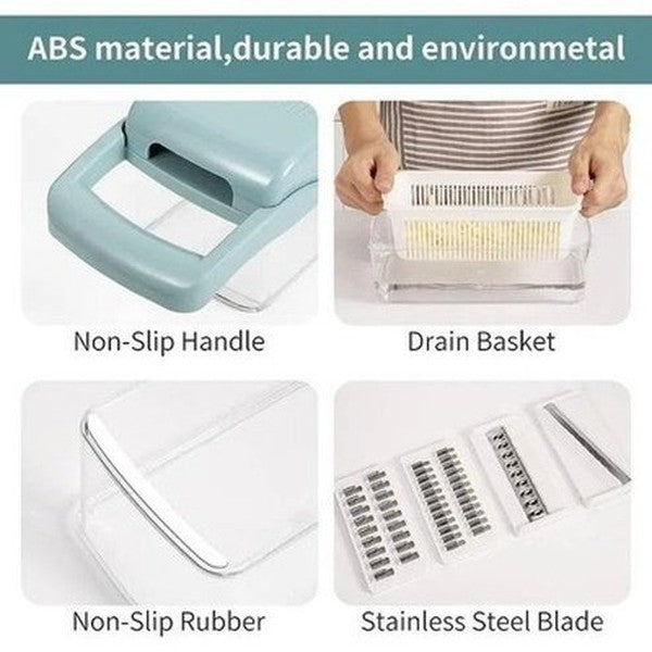 15 in 1 Multifunctional Vegetable Slicer Cutter