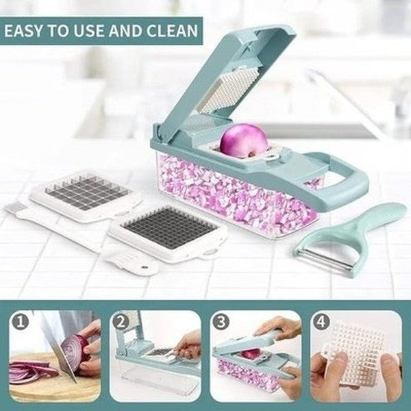 15 in 1 Multifunctional Vegetable Slicer Cutter