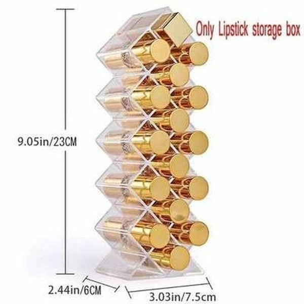 16 Grids Cosmetic Lipstick Jewelry Box Case