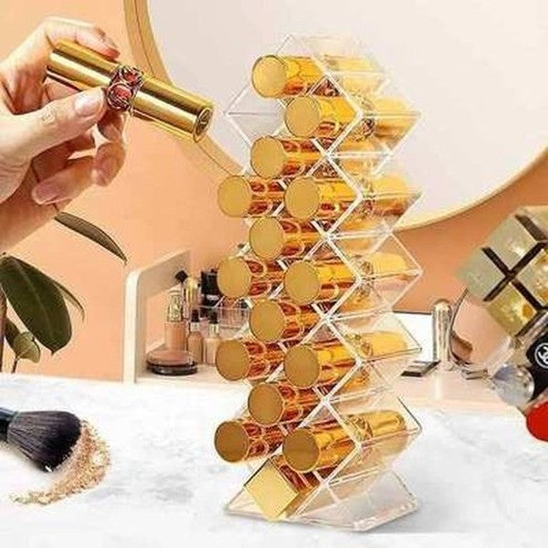 16 Grids Cosmetic Lipstick Jewelry Box Case