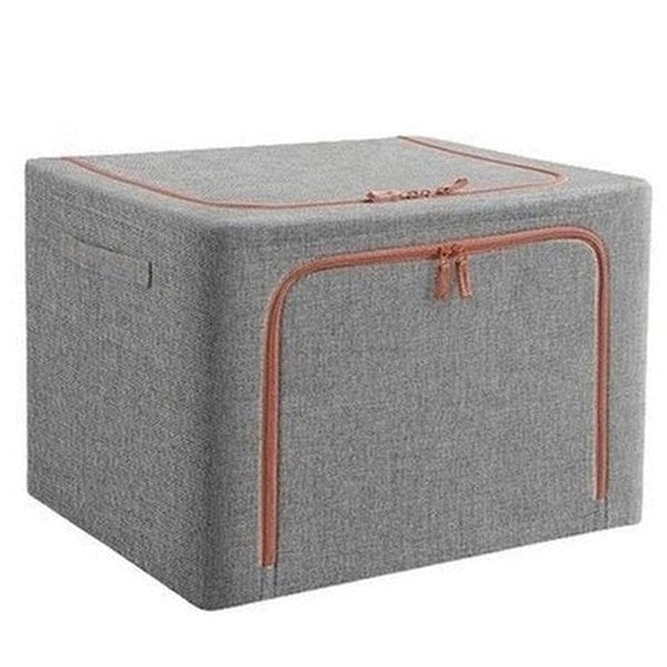 JOYBOS Fabric Folding Clothes Storage Box Finishing Cabinet Toy Storage Cabinet Quilt Storage Pet House Car Trunk Organizer. Type: Household Storage Containers.