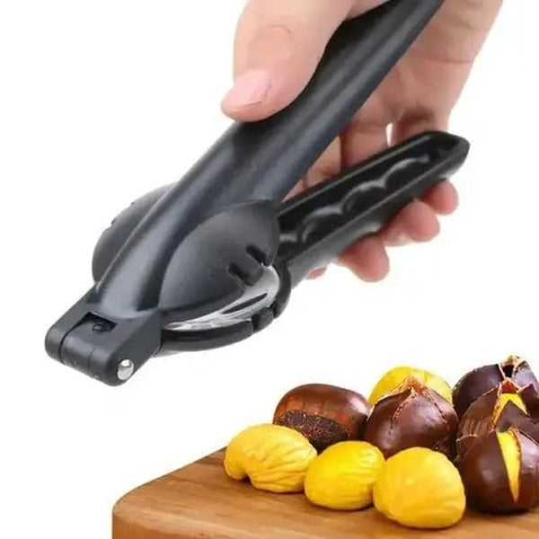 2-in-1 Nutcracker and Peeler: Stainless Steel Kitchen Gadget