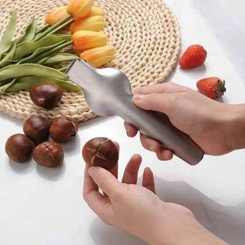 2 in 1 Stainless Steel Quick Nuts Cracker