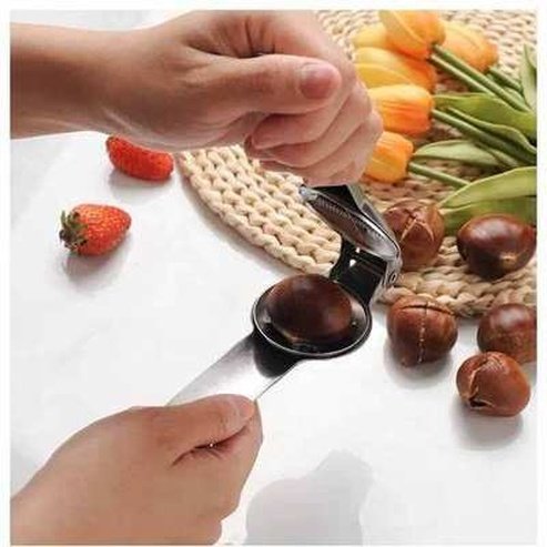 2 in 1 Stainless Steel Quick Nuts Cracker