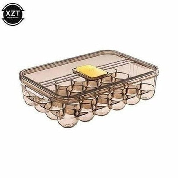 24 Grids Egg Holder Stackable Portable Plastic Storage Egg Box