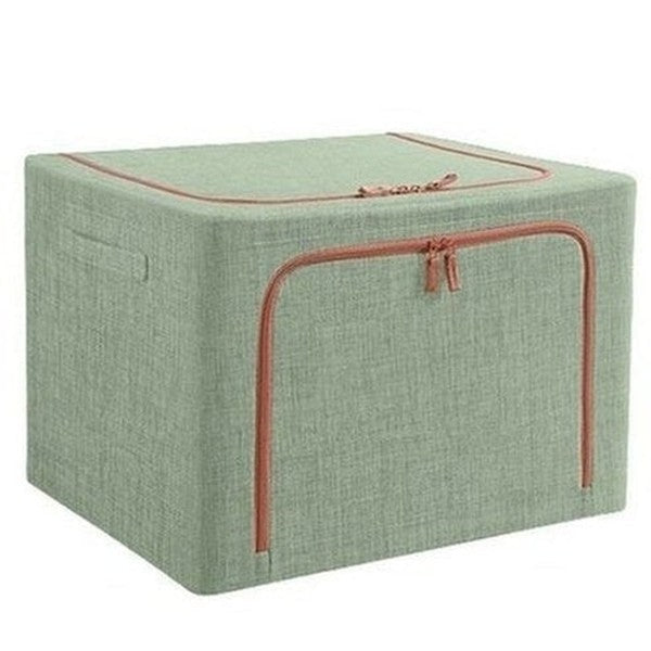 JOYBOS Fabric Folding Clothes Storage Box Finishing Cabinet Toy Storage Cabinet Quilt Storage Pet House Car Trunk Organizer. Type: Household Storage Containers.