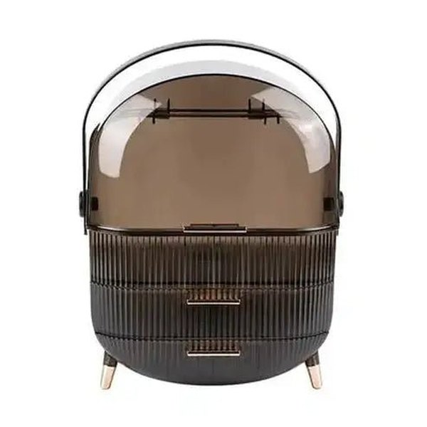 3 Tier Spacious Cosmetic Storage Box with Dust Prevention