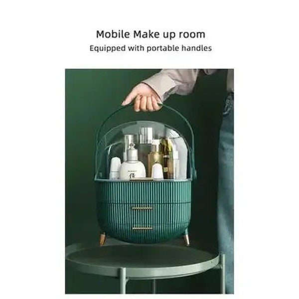 3 Tier Spacious Cosmetic Storage Box with Dust Prevention