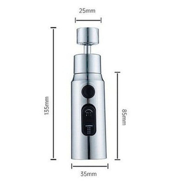 kitchen faucet aerator 3 modes bathroom splashback faucet extender adapter basin sprayer water saving faucet filter nozzle. faucet accessories. type: faucet aerators.