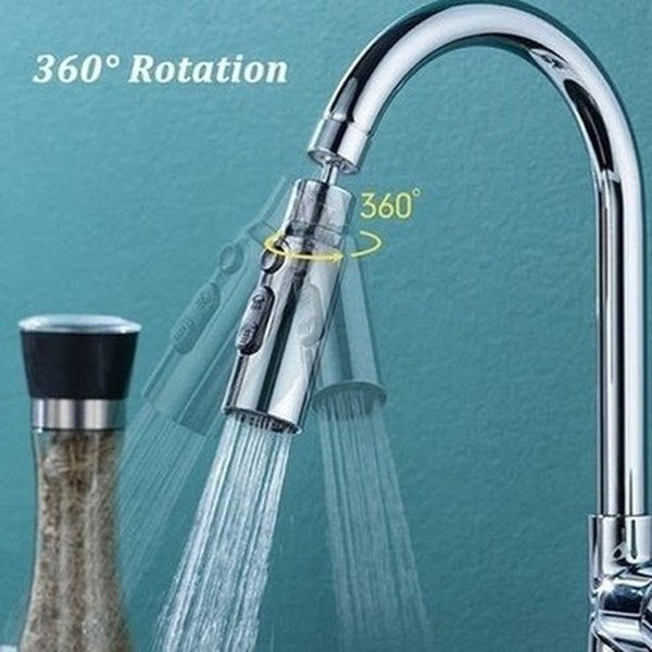 kitchen faucet aerator 3 modes bathroom splashback faucet extender adapter basin sprayer water saving faucet filter nozzle. faucet accessories. type: faucet aerators.