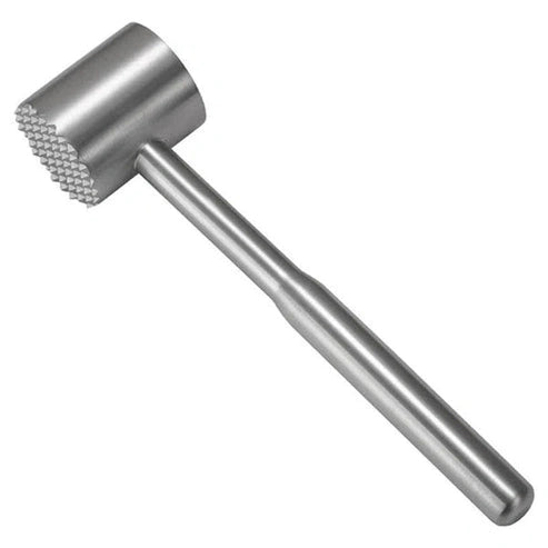 304 Stainless Steel Meat Tenderizer Mallet for Steak, Chicken, and Pork