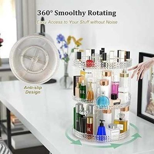 360-Degree Adjustable Makeup Organizer
