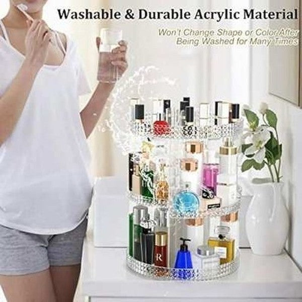 360-Degree Adjustable Makeup Organizer