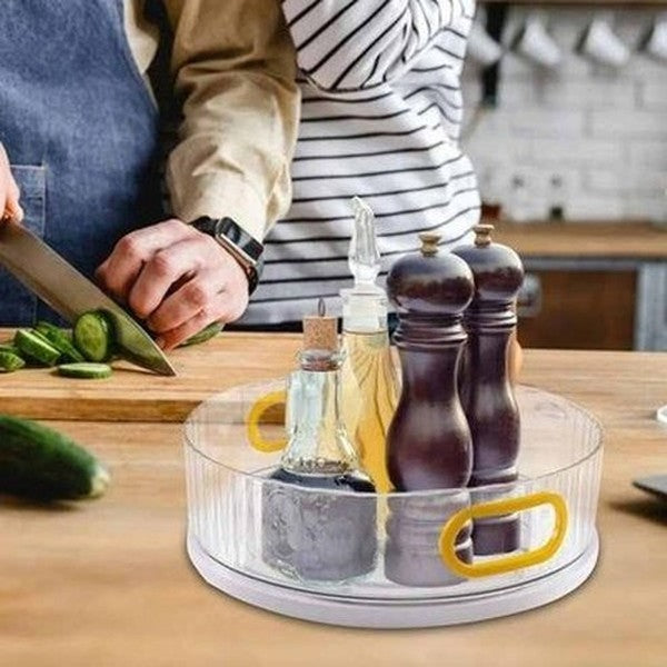 360 Degree Rotating Spice Rack Seasoning Box