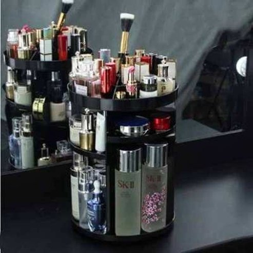 360 Degree Rotation Make Up Organizer Box