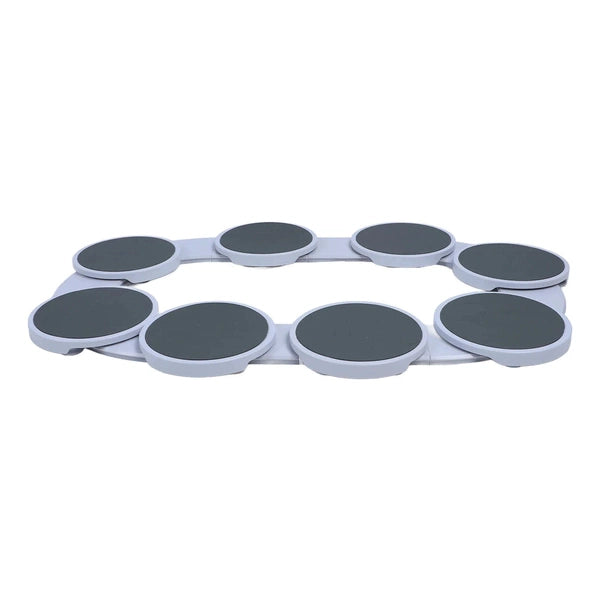 360° Rotation Multifunctional Reusable Portable Rotating Food Organizer Tray