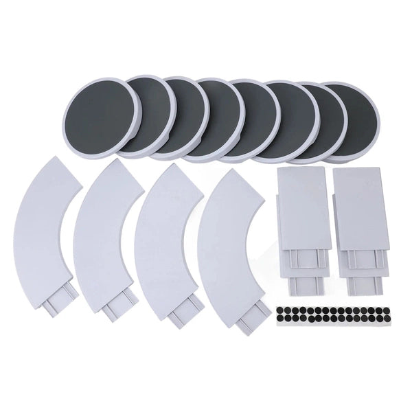 360° Rotation Multifunctional Reusable Portable Rotating Food Organizer Tray