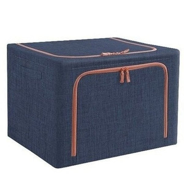 JOYBOS Fabric Folding Clothes Storage Box Finishing Cabinet Toy Storage Cabinet Quilt Storage Pet House Car Trunk Organizer. Type: Household Storage Containers.
