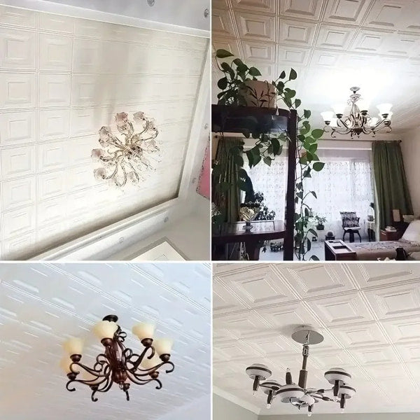 Peel and stick 3D wall panel for bedroom walls