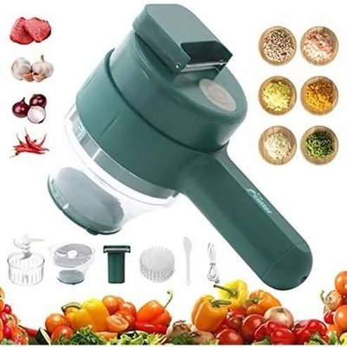 4 in 1 Handheld Electric Vegetable Slicer