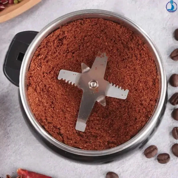 400W Electric Multifunctional Coffee Grinder, Kitchen Cereal Nuts Beans Spices Grains Grinder Machine for Home