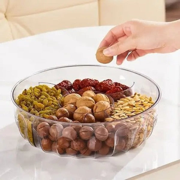 5 Grids Sealed Divided Food Storage Box with Lid