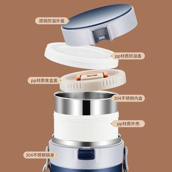 5-Layer Stainless Steel Food Warmer