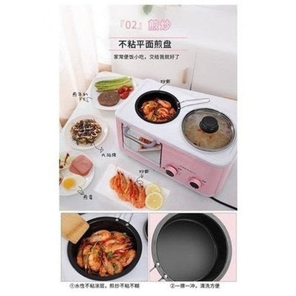 5 in 1 Coffee Toaster Sandwich Breakfast Machine