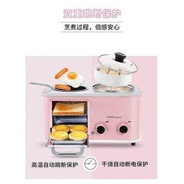 5 in 1 Coffee Toaster Sandwich Breakfast Machine