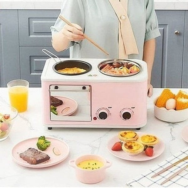 5 in 1 Coffee Toaster Sandwich Breakfast Machine