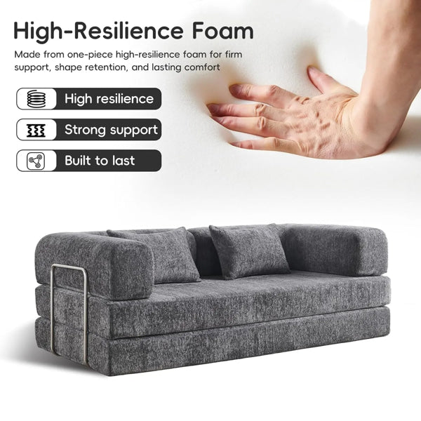 high resilience foam compression sofa with strong support