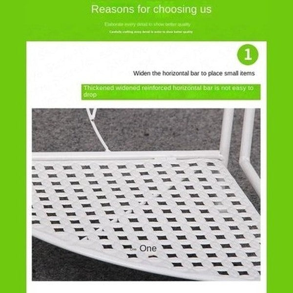 5 Tier Nordic Style Bathroom Storage Corner Rack