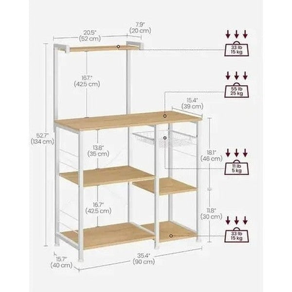 6-Hook Cabinet for Kitchen Islands