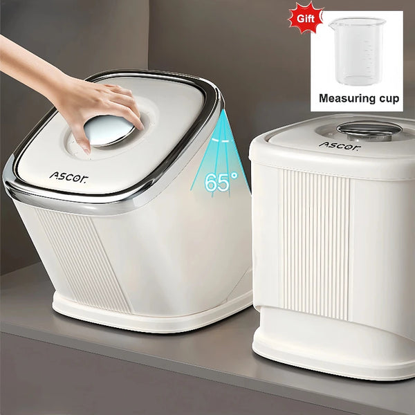 6KG Rice Storage Container with Sealed Cereal Dispenser