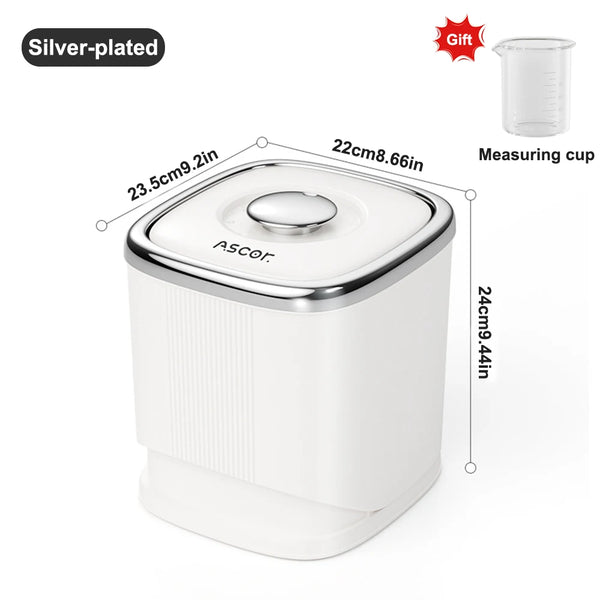 6KG Rice Storage Container with Sealed Cereal Dispenser