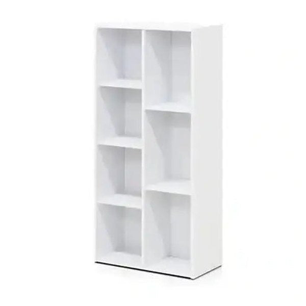 7-Cube Reversible Open Shelf Bookcase