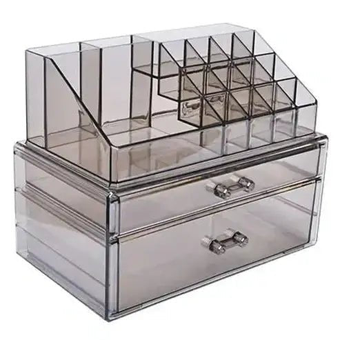 Acrylic Makeup Box for Chic Nail Polish and Lipstick Storage
