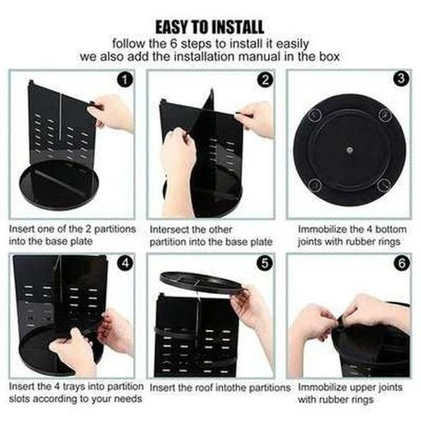 Acrylic Makeup Organizer Lipstick Case