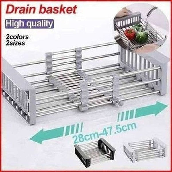 Double Layer Dish Drying Rack Over Sink Organizer Dish Dryer